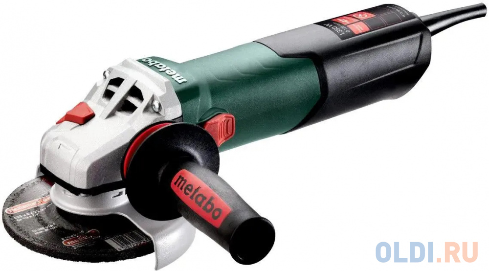 Углошлифовальная машина Metabo W 13-125 Quick 150 мм 1350 Вт