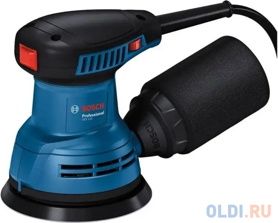 Эксцентриковая шлифмашина Bosch GEX 125 290Вт D125мм (06013A8020)