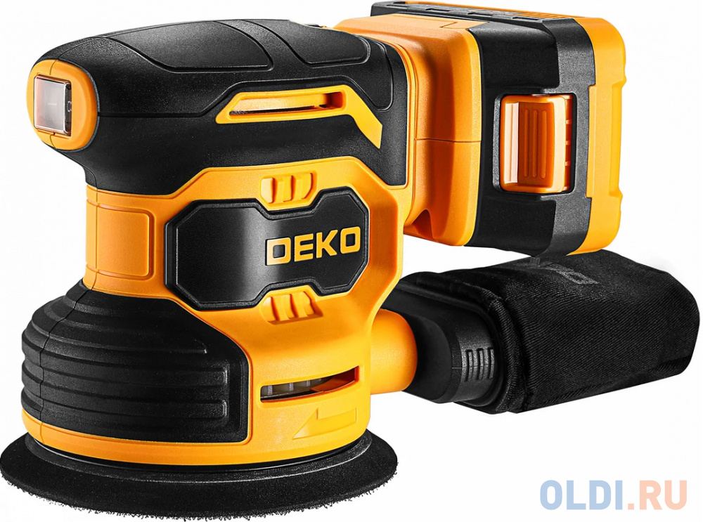 

Эксцентриковая шлифмашина Deko DKCG-125 аккум. (084-1041)