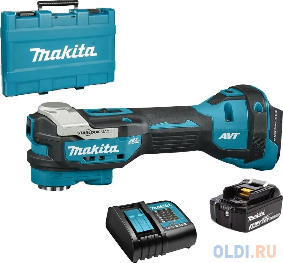 

Многофункциональный инструмент Makita DTM52SFK синий/черный