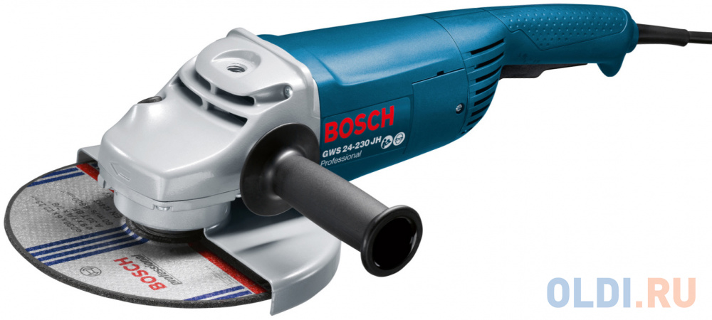 Углошлифовальная машина Bosch GWS 24 - 230 JH 230 мм 2400 Вт - 0601884203