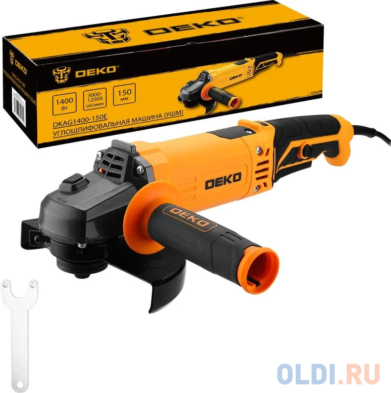 

Deko DKAG1400-150E, 150мм, 1400 Вт 083-1029
