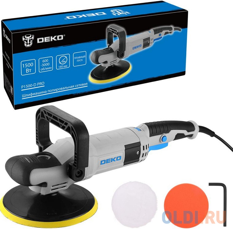 Deko P1500-D PRO, 180мм, 1500 Вт 083-1050