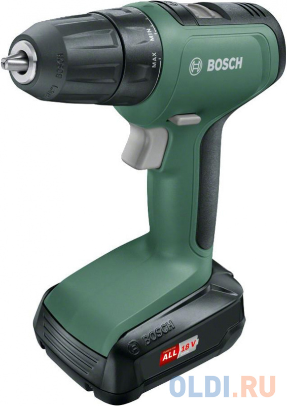 

Аккумуляторная дрель-шуруповерт Bosch UniversalDrill 18 06039C8002 2 АКБ+ЗУ