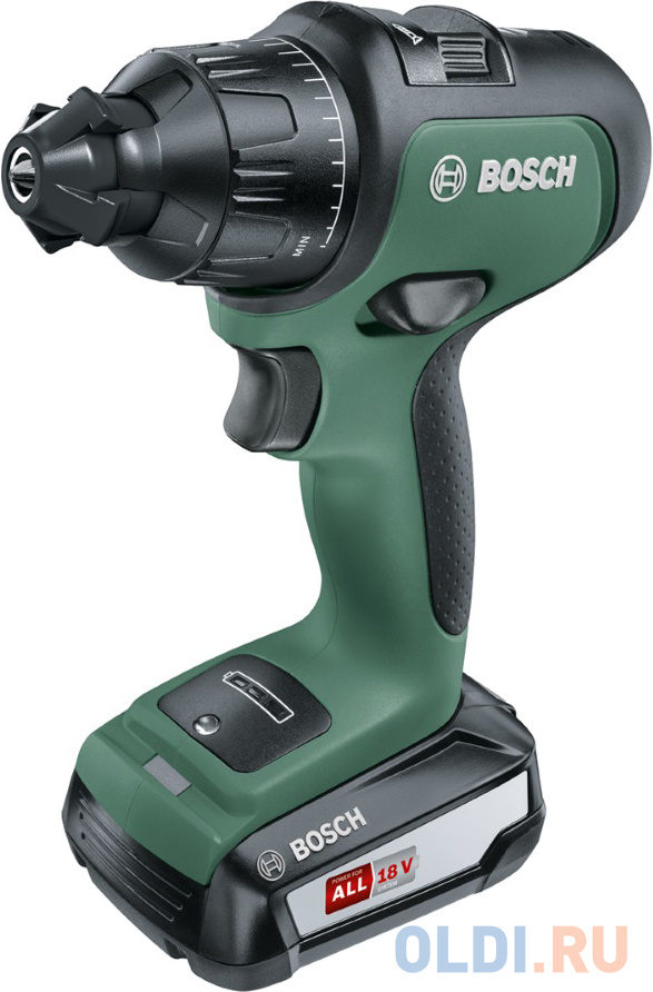 

Аккумуляторная ударная дрель-шуруповерт Bosch AdvancedImpact 18 Set 06039B5103 2 АКБ+ЗУ