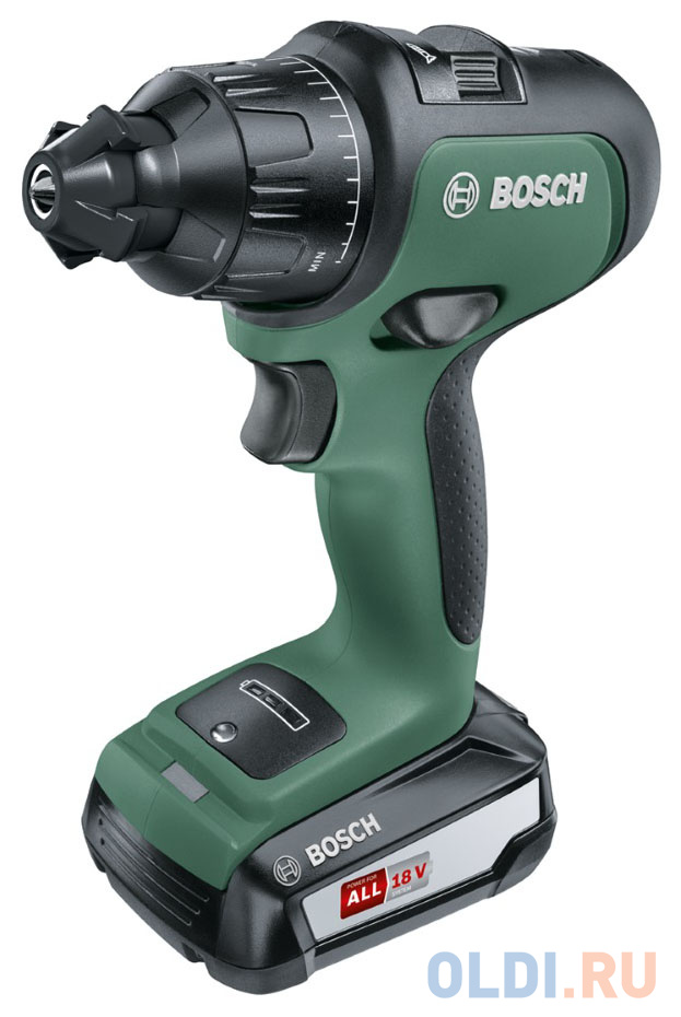 

Дрель-шуруповерт Bosch AdvancedImpact 18 аккум. патрон:быстрозажимной (кейс в комплекте)