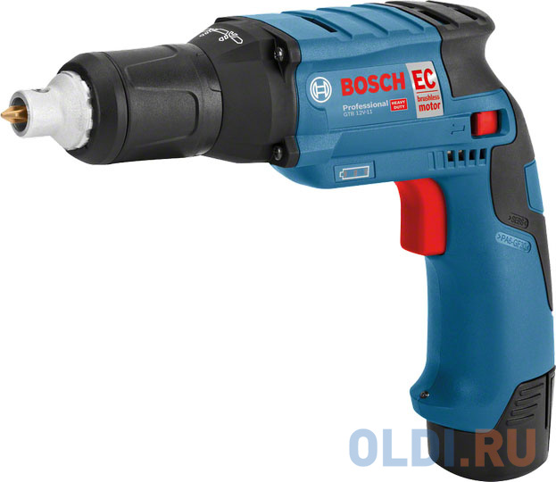 

Аккум. шуруповерт BOSCH GSR 10.8 V-EC TE (0.601.9E4.002) 10.8В 11/3Нм 0–3.000об/мин патрон 1/4 БЕ