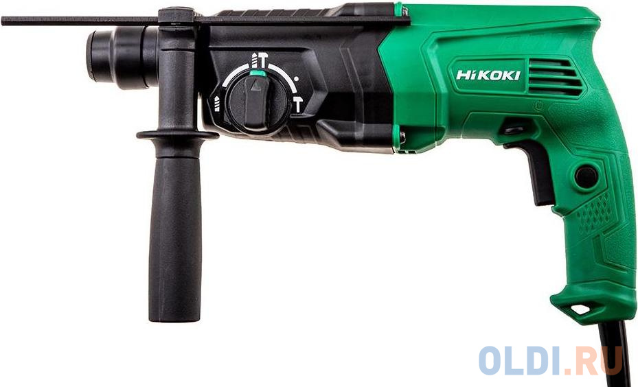 HIKOKI Перфоратор, SDS-Plus,? 24 мм, 730 Вт, 1050-3950 об/мин, ручка, кейс, глубиномер, 2,8 кг фото