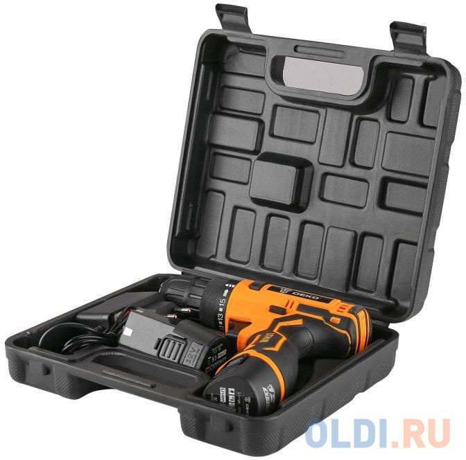 Дрель-шуруповерт Deko Banger 12V SET 3 аккум. патрон:быстрозажимной (кейс в комплекте) фото