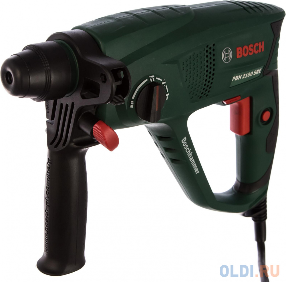 

Перфоратор BOSCH PBH 2100 SRE (0.603.3A9.321) 550Вт 0-2300об/мин SDS+ 20мм 1.7Дж +ПАТРОН