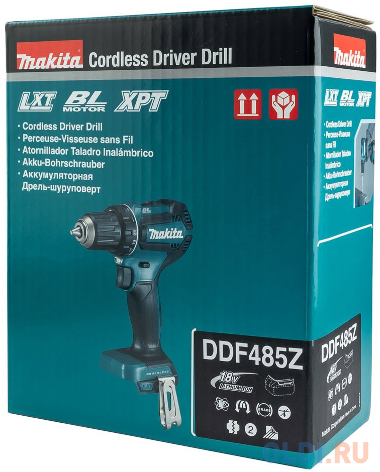 Дрель аккумуляторная Makita DDF485Z фото