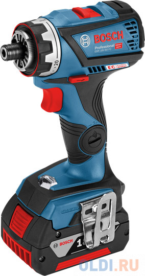 

Аккумуляторный шуруповерт BOSCH GSR 18V-60 FC Set (0.601.9G7.100) 18В 2х5,0Ач LI-ION 60/31 Нм