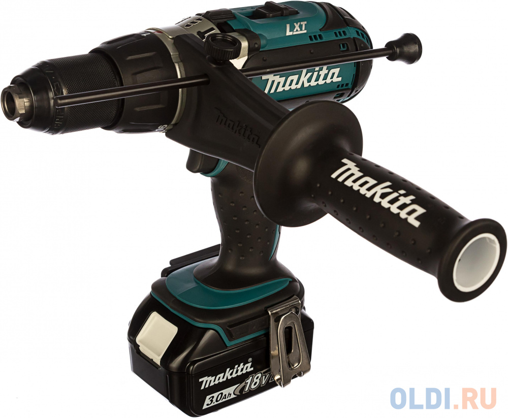 Дрель аккумуляторная MAKITA DHP451RFE  18в 2х3ачli-ion бзп-13мм 0-300\\0-600\\0-1700об\\м 80\\40нм 2.2к