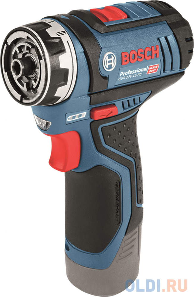 

Аккум.дрель BOSCH GSR 12V-15 FC без ЗУ и АКБ (0.601.9F6.004) 12В