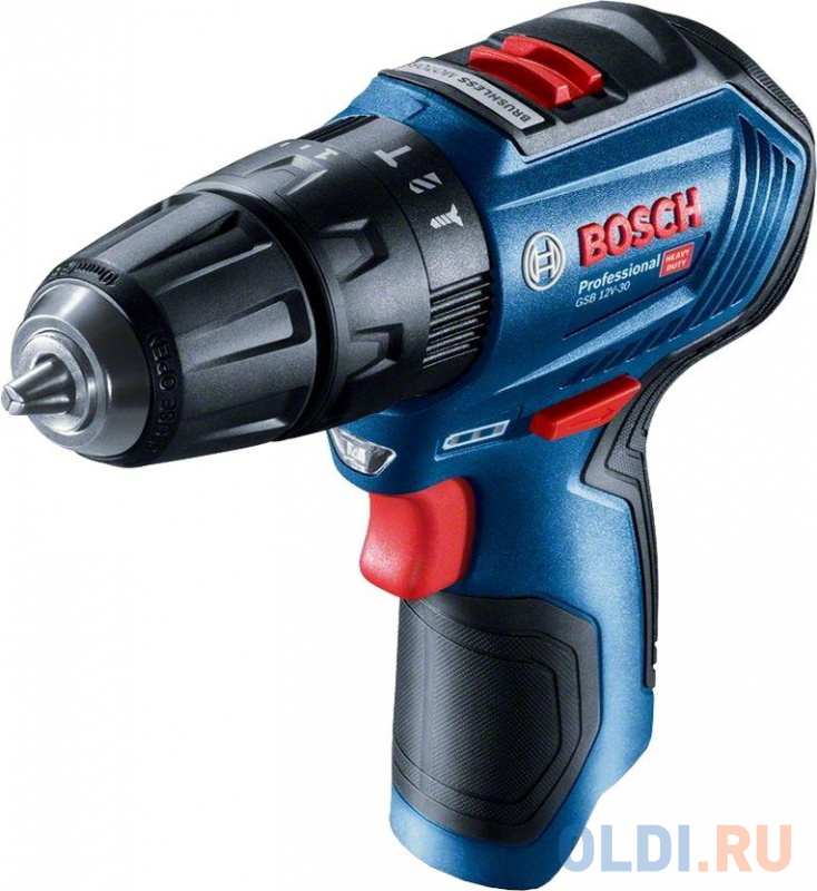 

Дрель-шуруповёрт Bosch GSB 12V-30 06019G9102 Без аккумулятора и зарядного устройства