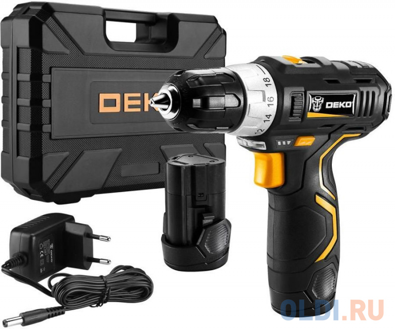 Дрель-шуруповёрт DEKO GCD12DU3 SET фото