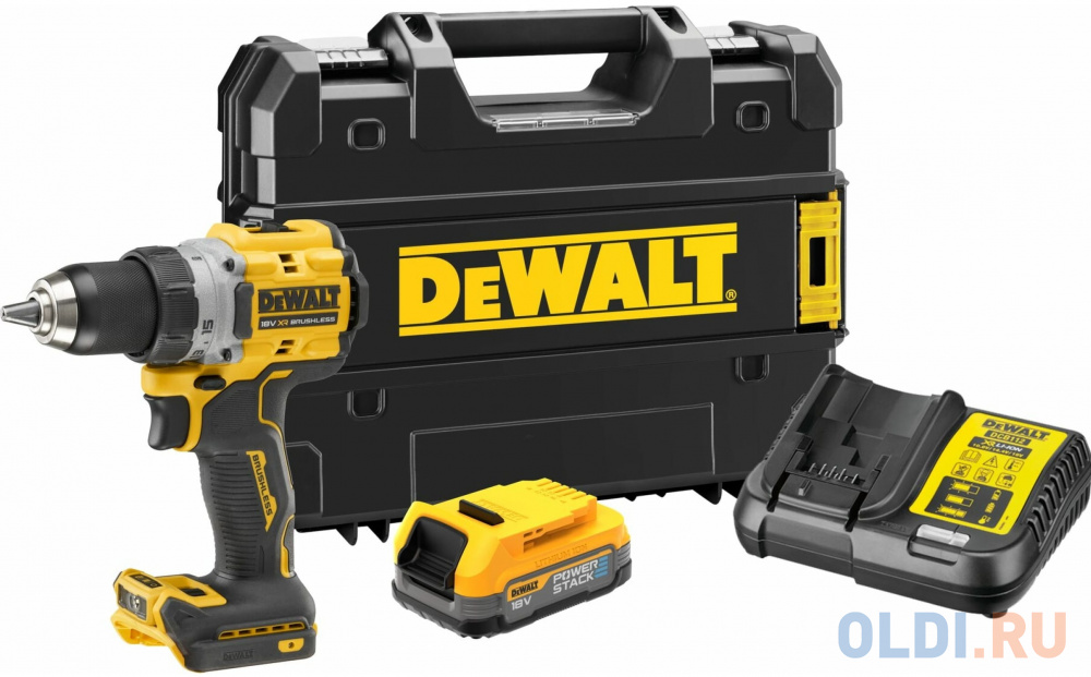 

Дрель-шуруповёрт DeWalt DCD800E1T-QW