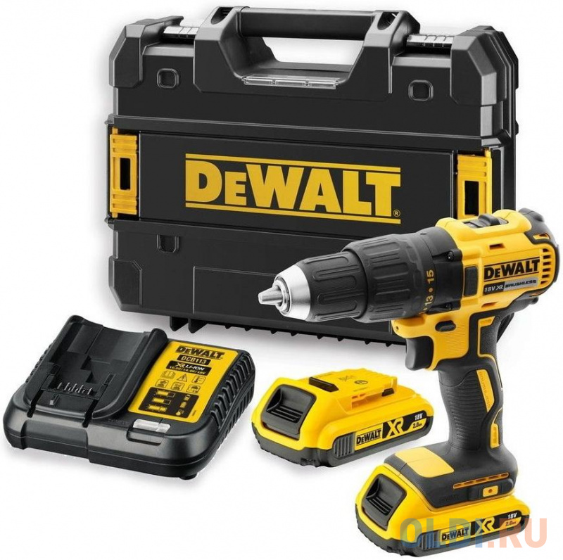 

Дрель-шуруповёрт DeWalt DCD777L2T-QW