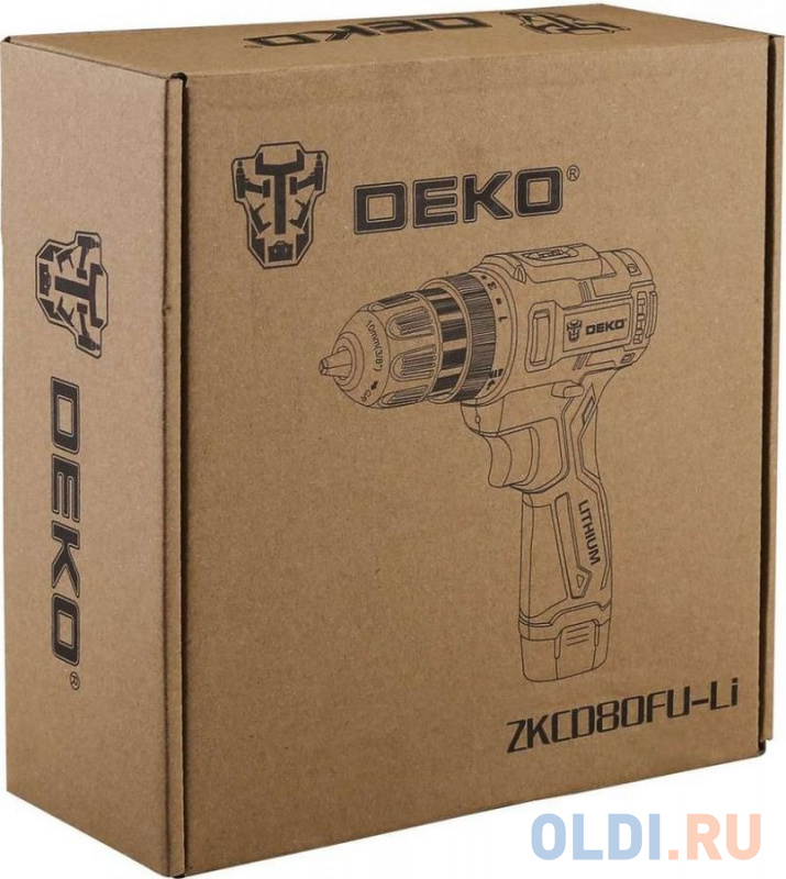 Шуруповёрт DEKO ZKCD80FU-Li SET фото