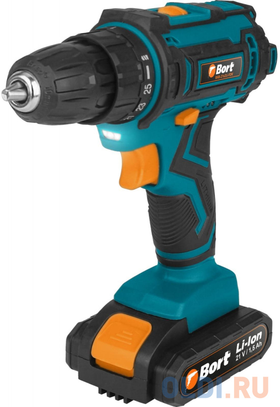 

Дрель-шуруповёрт BORT 21V BAB-21X2LI-FDK