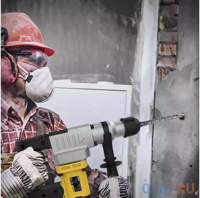 Перфоратор Deli DL-DC28-E1 (1050Вт, SDS PLUS, 4300уд/мин, 900об/мин, кейс) фото
