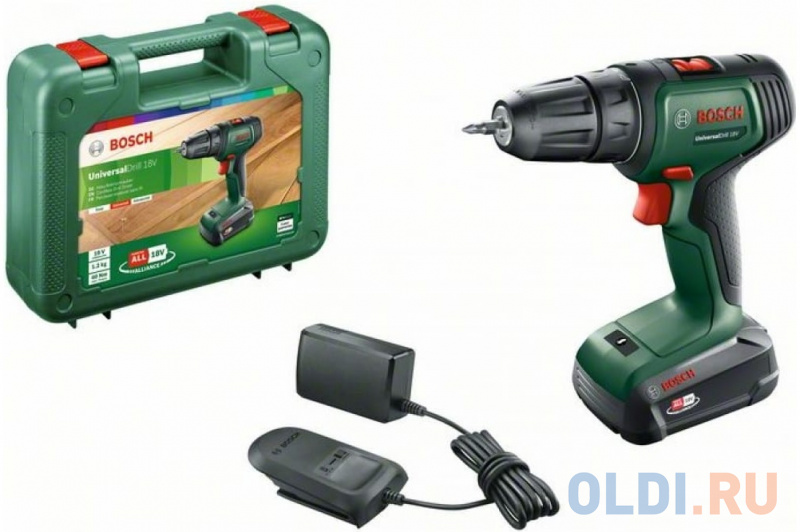 Дрель-шуруповёрт Bosch Universaldrill С АКБ фото