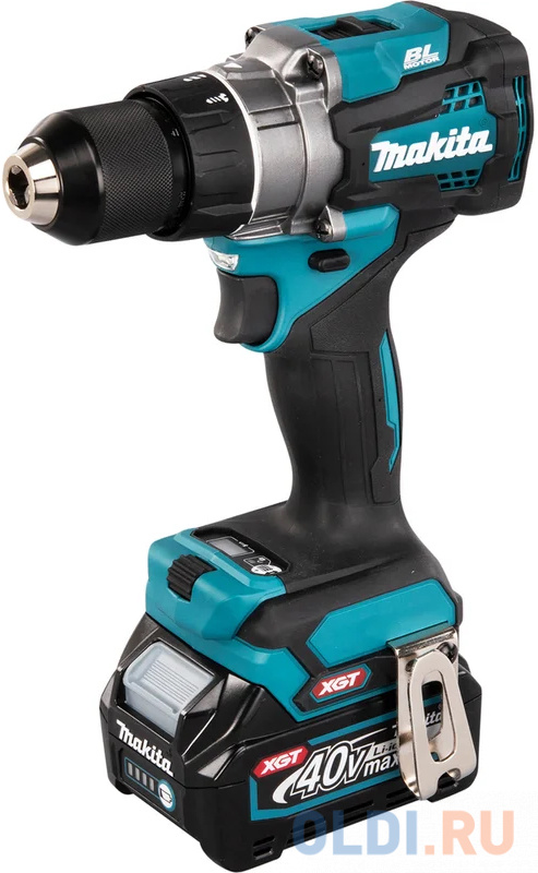 

Makita Дрель-шуруповерт аккум. XGT BL 40В, 13мм, (2x2,5Ач, DC40RA, Makpac 3) DF001GD201