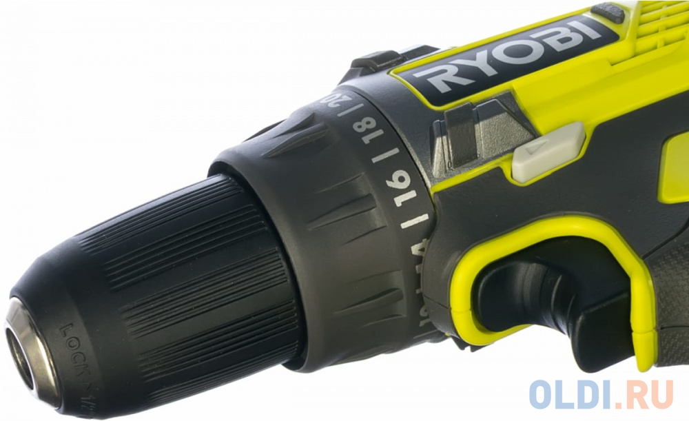 Ryobi ONE+ дрель-шуруповерт R18DD3-0 без аккумулятора в комплекте 5133002889 - фото 3