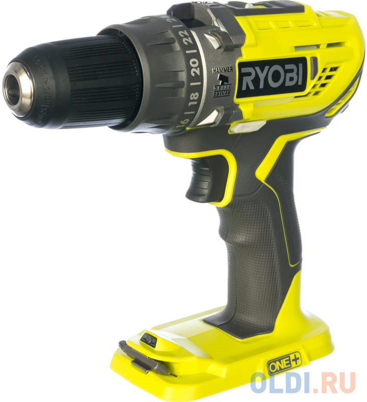 Ryobi ONE+ ударная дрель-шуруповерт R18PD3-0 без аккумулятора в комплекте 5133002888