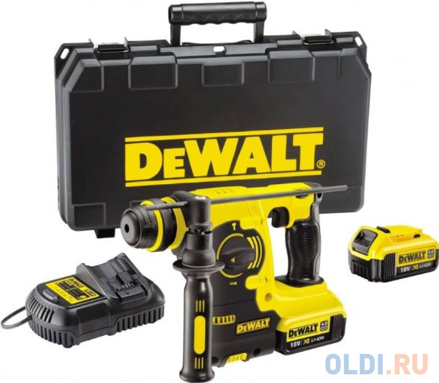 Перфоратор DeWalt DCH253M2-QW патрон:SDS-plus уд.:2.1Дж 18Вт аккум. (кейс в комплекте)