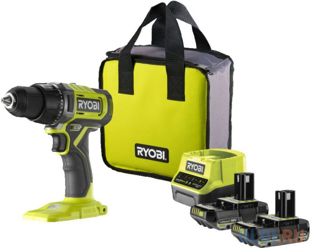 Ryobi 18В Дрель-шуруповерт RDD18-2C20S 5133005520