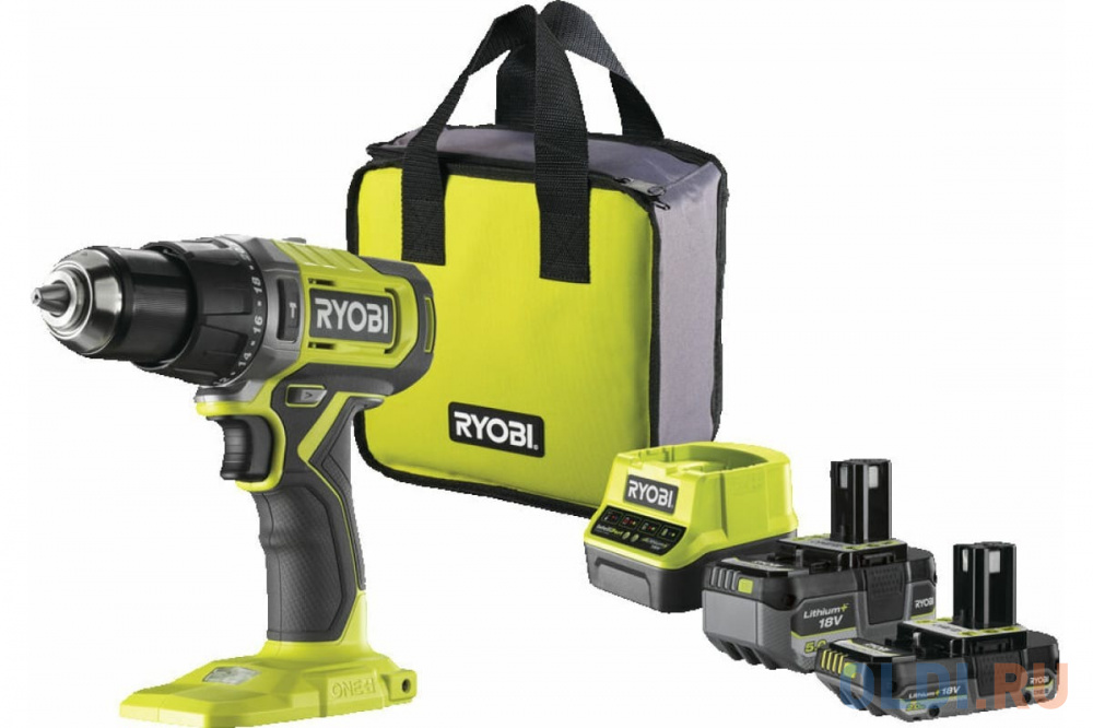 Ryobi 18В Ударная дрель-шуруповерт RPD18-2C52S 5133005526