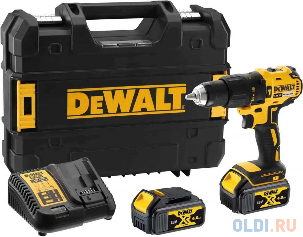 

Дрель-шуруповерт DeWalt DCD778M2T-QW аккум. патрон:быстрозажимной