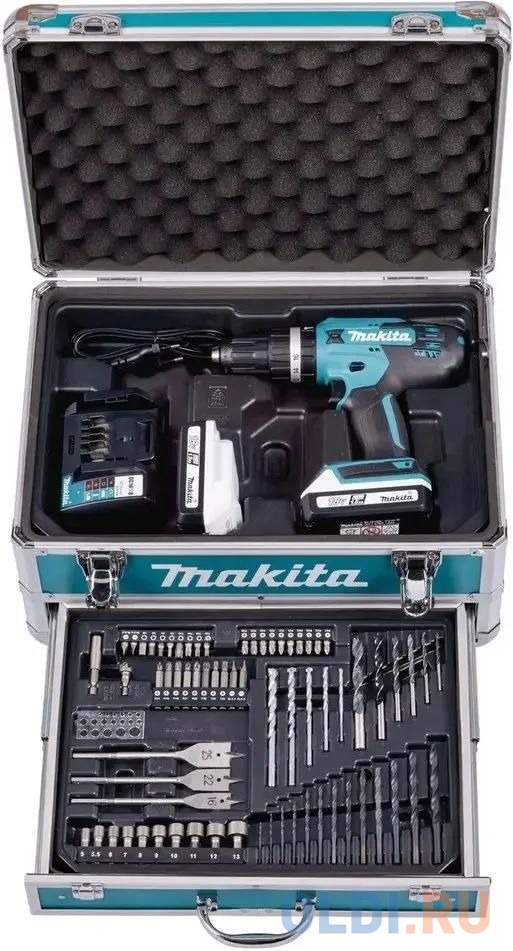 

Дрель-шуруповерт Makita HP488D009 аккум. патрон:быстрозажимной (кейс в комплекте)