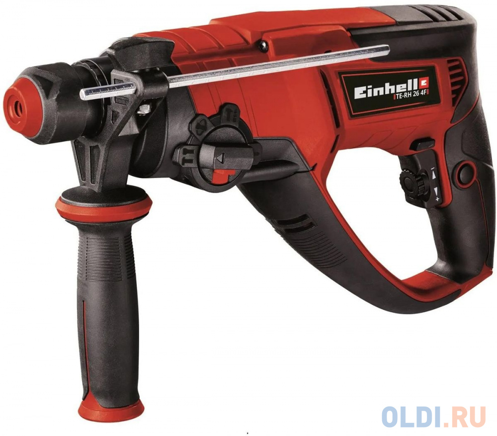 Перфоратор Einhell TE-RH 26 4F патрон:SDS-plus уд.:2.6Дж 800Вт (кейс в комплекте)