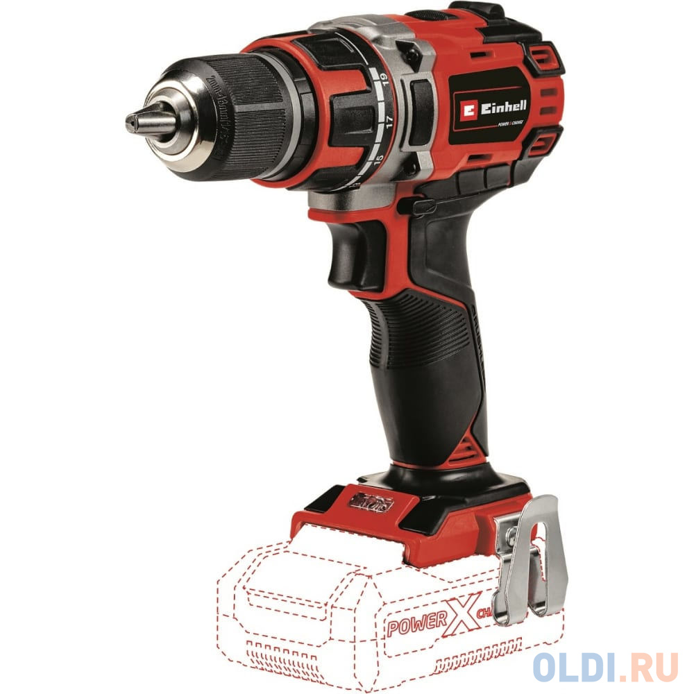 

Einhell Дрель аккумуляторная PXC TE-CD 18/50 Li BL-Solo 4513887