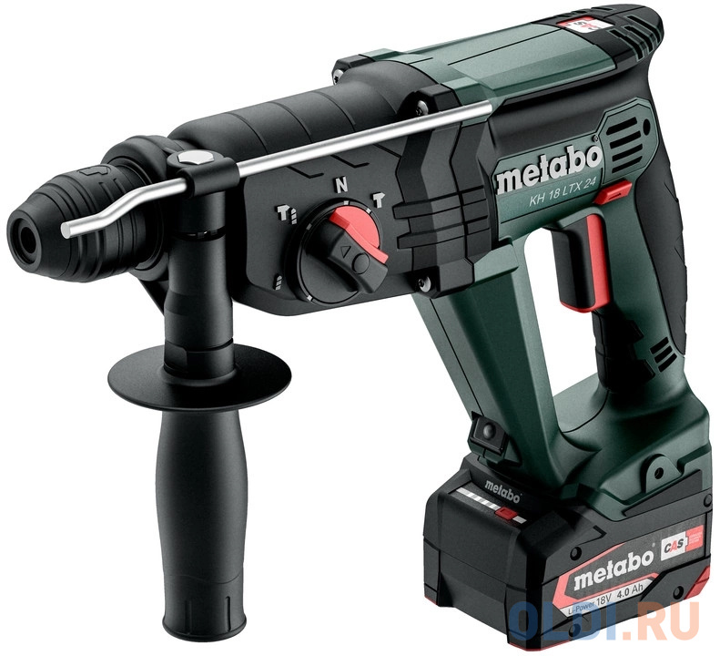 

Перфоратор Metabo KH 18 LTX 24 патрон:SDS-plus уд.:2.1Дж аккум. (кейс в комплекте)
