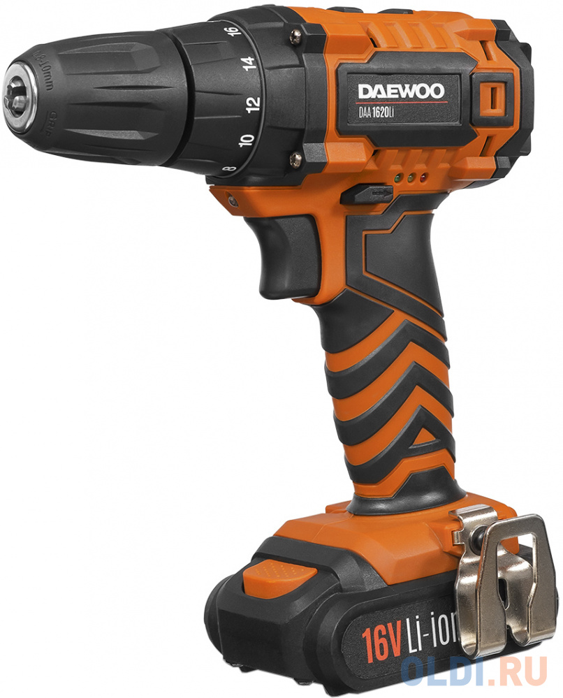 

Дрель-шуруповерт DAEWOO DAA 1620Li 16В 1.5А/ч Li-Ion