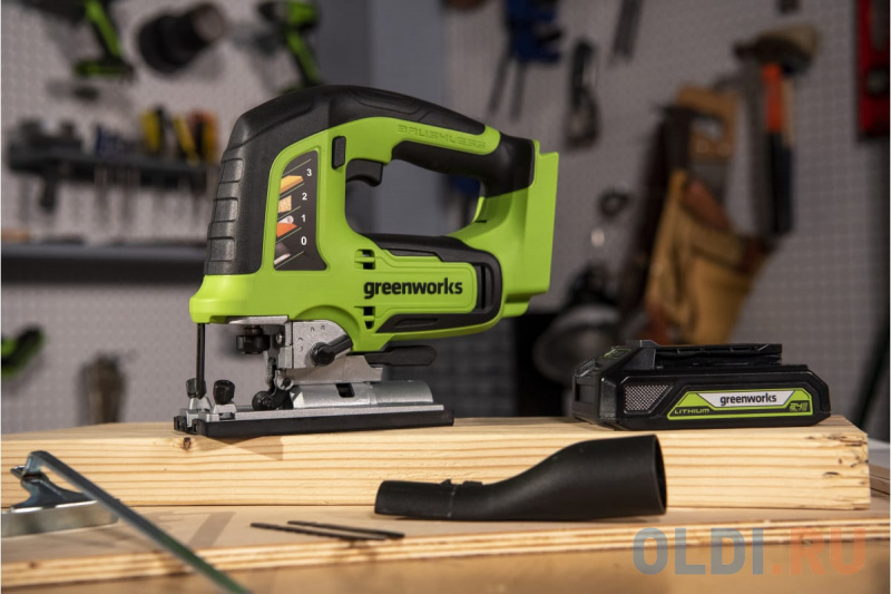 Лобзик Greenworks GD24JS Лобзик Greenworks GD24JS фото