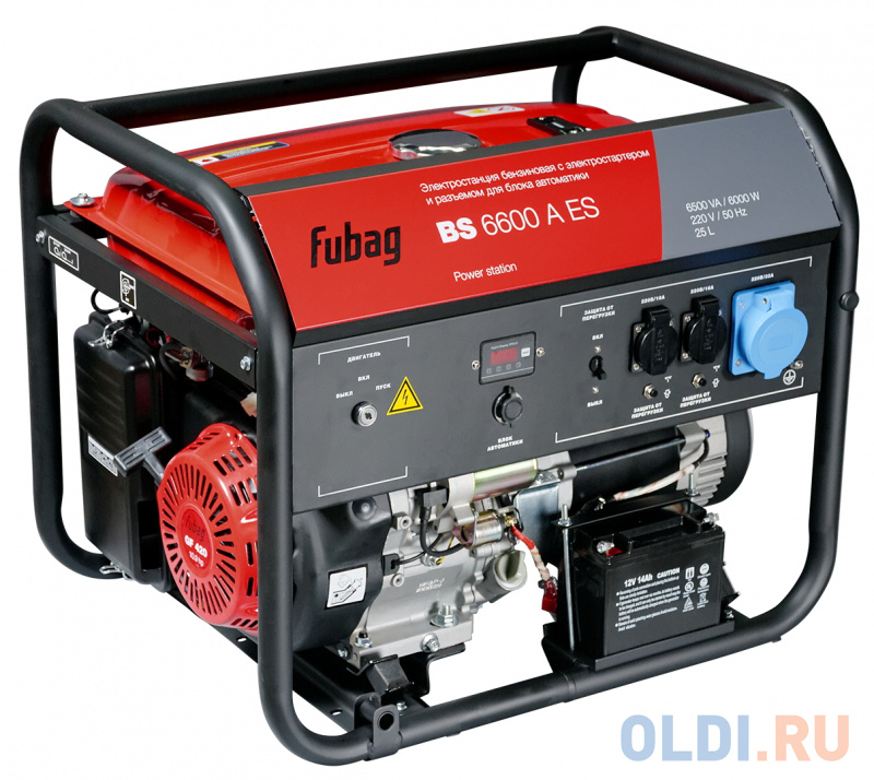 

Генератор Fubag BS 6600 A ES 10.9 л.с бензиновый