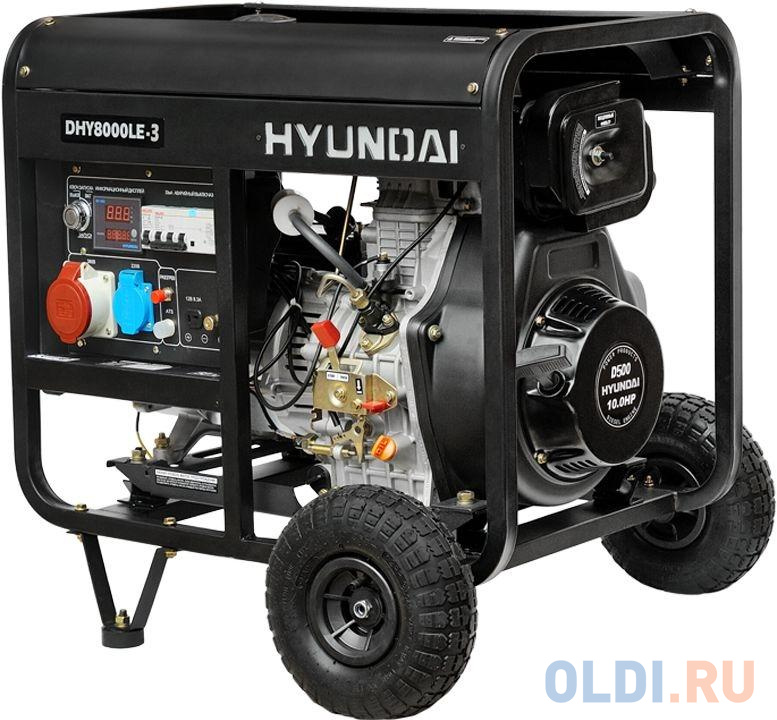 

Генератор Hyundai DHY 8000LE-3 6.5кВт