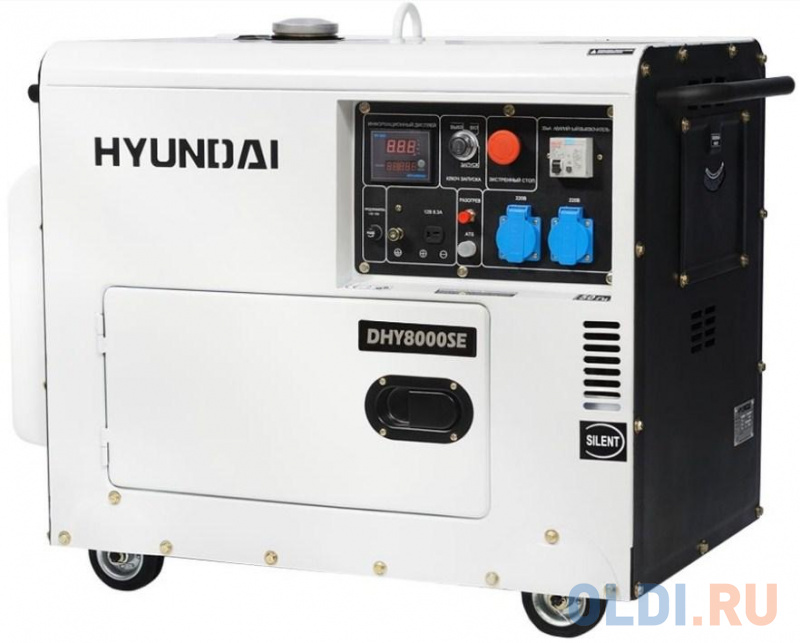 

Генератор Hyundai DHY 8000SE 6.5кВт