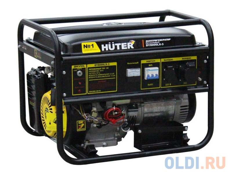 Генератор Huter DY8000LX-3 бензиновый