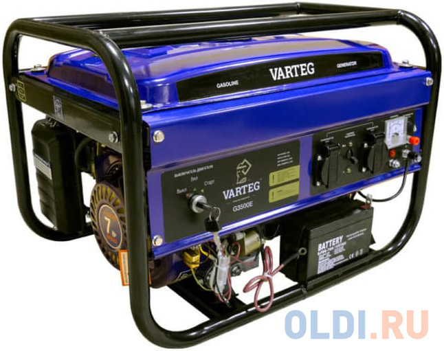

Генератор FOXWELD Varteg G3500 E (5820) 3кВт 15л бензин