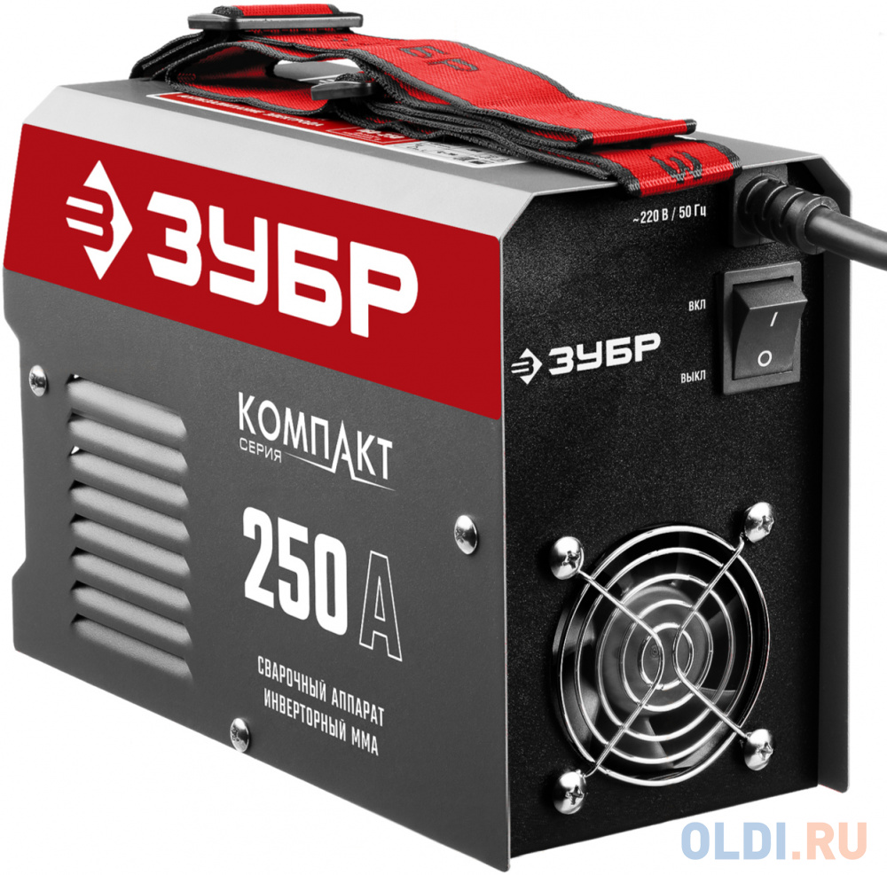 Сварочный аппарат Зубр СА-250К инвертор ММА 8.4кВт фото