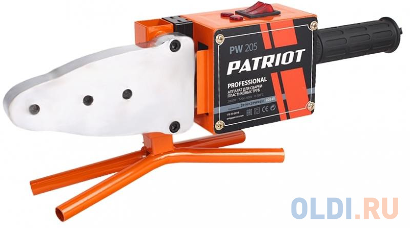 

Аппарат сварочный Patriot PW 205 для сварки пластиковых труб