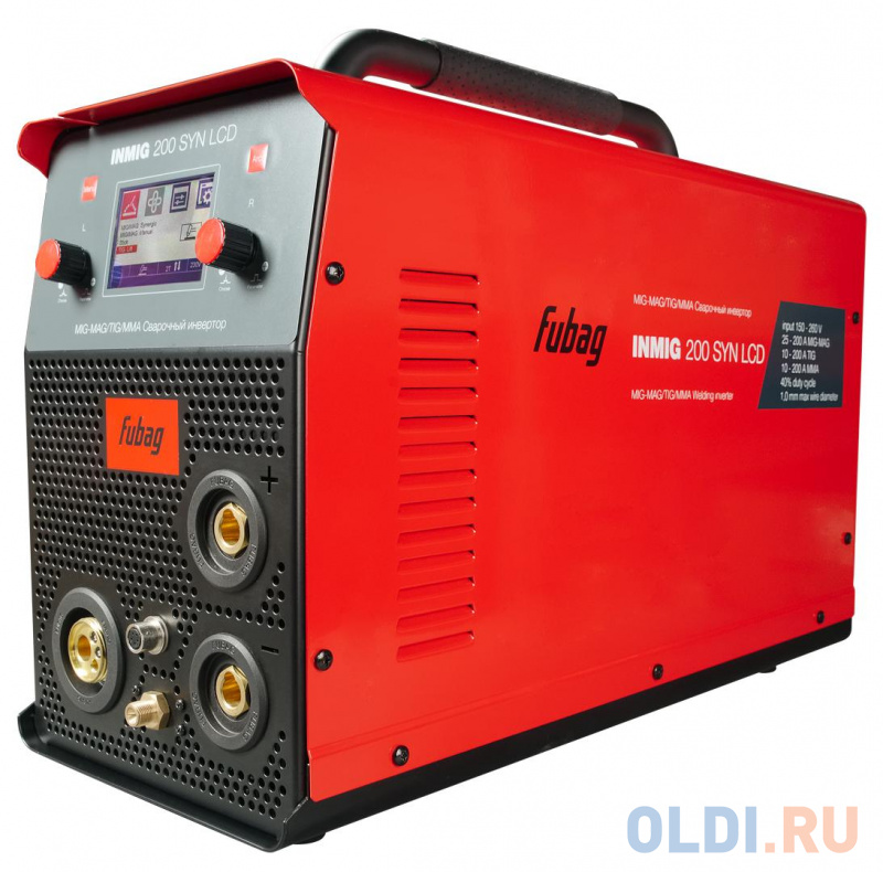 

Аппарат сварочный Fubag INMIG 200 SYN LCD (31435) + FB 250 (38443