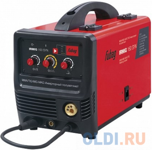 

Аппарат сварочный Fubag IRMIG 160 SYN (38641) + горелка FB 150_3 м (38440