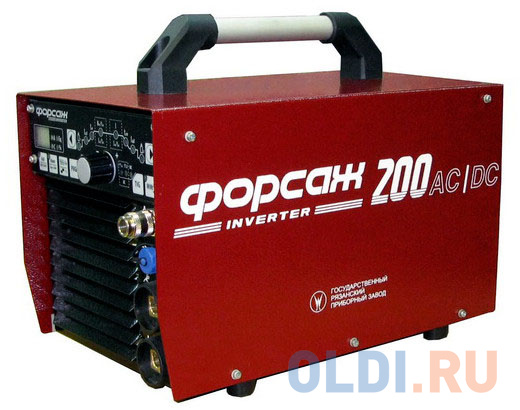 

Аппарат для сварки ФОРСАЖ 200 АС/DC переменным и постоянным током без комплекта