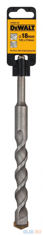 

Бур DEWALT DT9655-QZ SDS+ INDUSTRIAL, 18 х 210мм